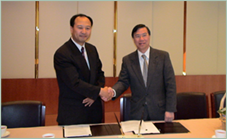 CKLS와 정식 계약체결 (남북한 전역)